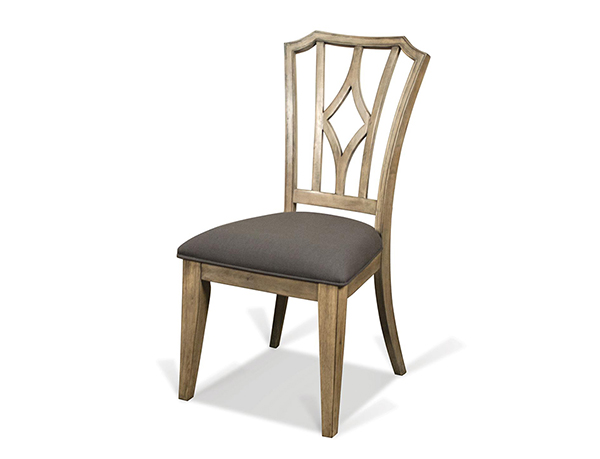 21559 Corinne Collection / Upholstered Diamond Back Side Chair