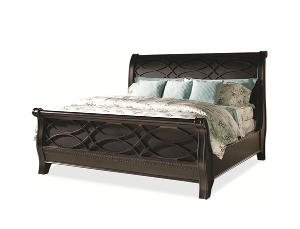 i88 Young Classics Sleigh Bed Q size