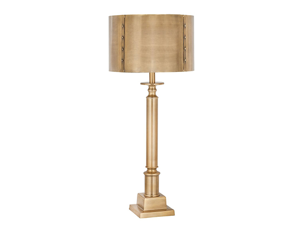 8994-005 Gazette Table Lamp In Antique Brass