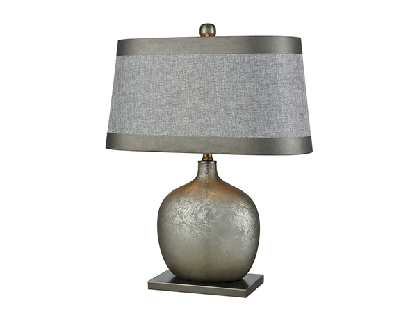 D3505 Tierra Metal and Glass Table Lamp
