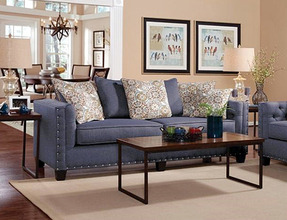 4885 Sofa Collection - 블루 컬러Made in U.S.A / 미국 직수입Hughes Furniture