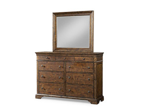 920-650 Jasper Collection Dresser &amp; Mirror화장대( 와이드체스트 + 거울 )