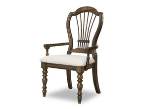 4860-803 Pine Island Wheat Back Arm Chair