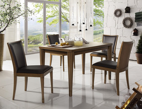 D421 Dining Room Table For 4 Persons 4인 식탁 세트( 테이블+ 사이드체어4ea )