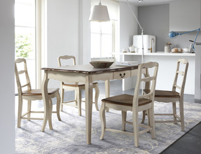 D672 Dining Room Table For 4 Persons 4인 식탁 세트( 테이블+ 사이드체어4ea )