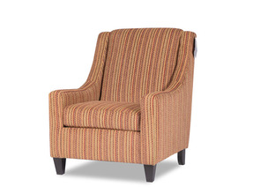 1500 Occasional Chair - Orange PatternMade in U.S.A / 미국 직수입Hughes Furniture