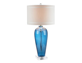 D2629 Shouldered Baritz Glass Table Lamp