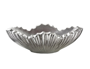 166-016 Poppy Planter - Silver