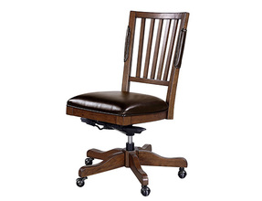 i07-366 Oxford Office Chair - Whiskey Brown