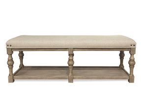 44447 Juniper 54-Inch Upholstered Dining Bench