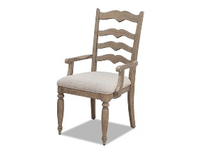 750-905 Nashville Collection Ladderback Arm Chair